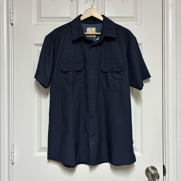 Scott James Other - NWT Scott James Short Sleeve Button Down Men’s Shirt Size XL